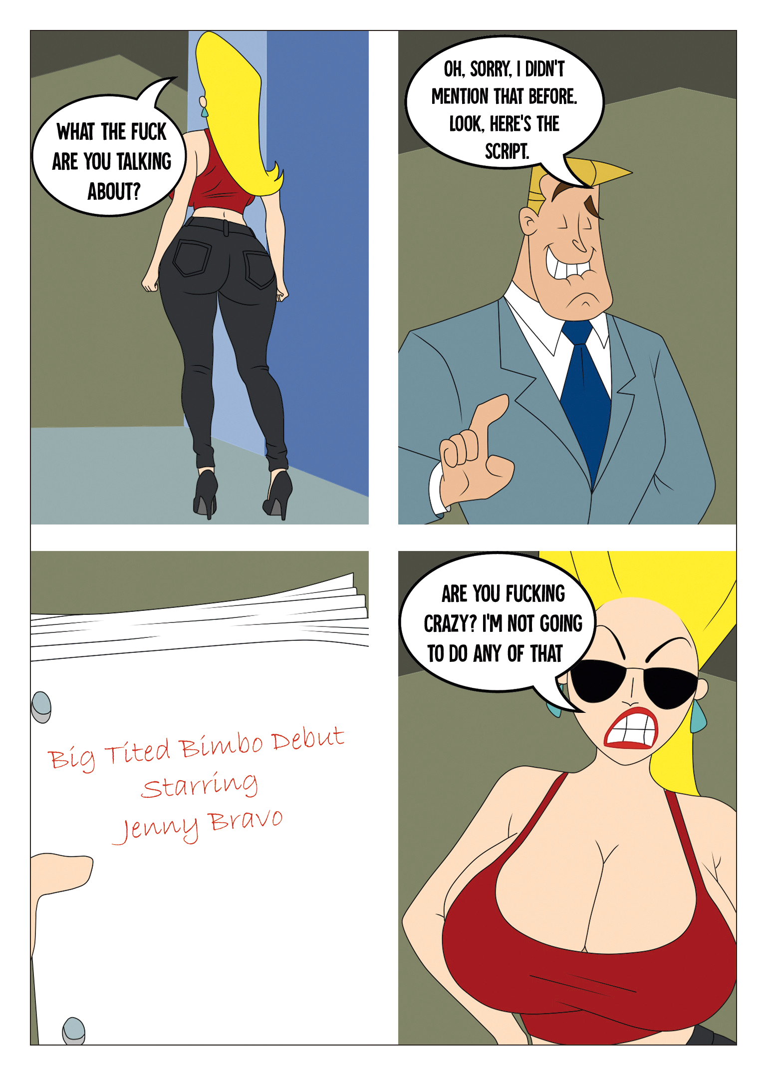 A Star is Born - Johnny Bravo - Porn Comics page 60