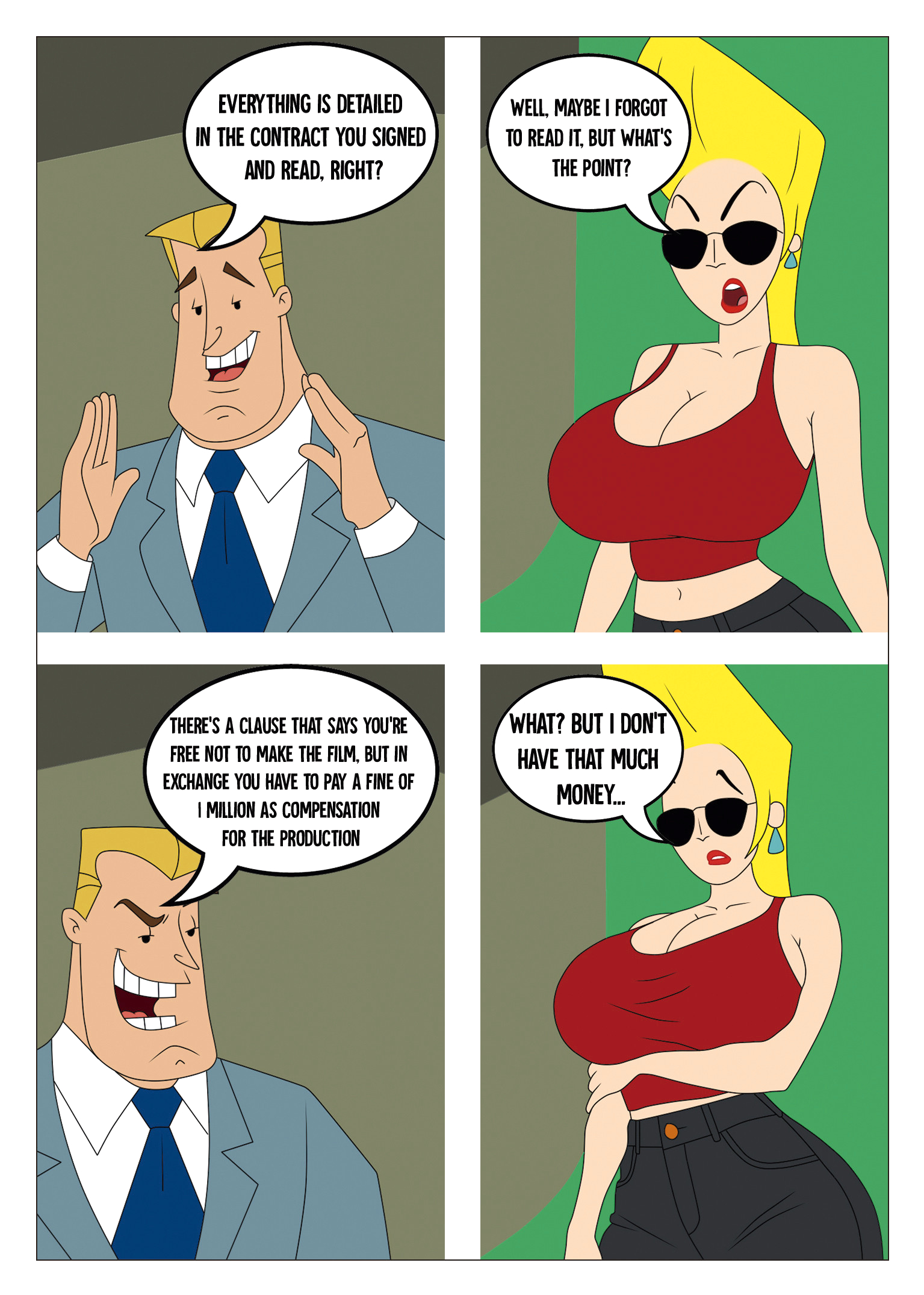 A Star is Born - Johnny Bravo - Porn Comics page 62