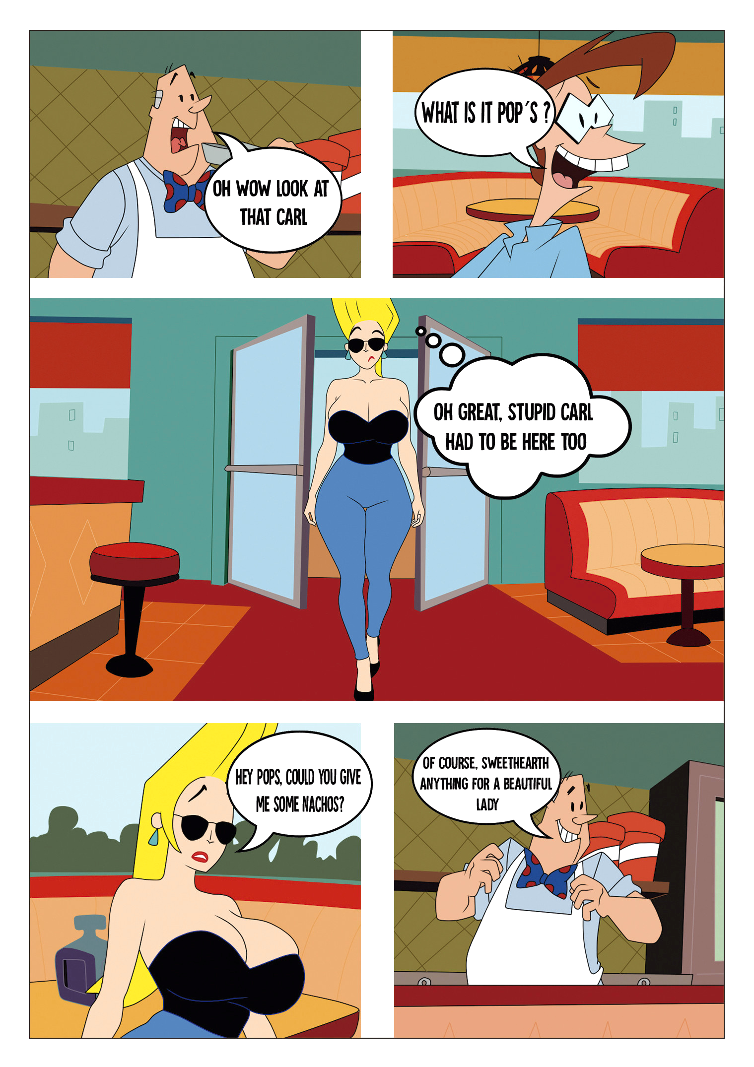 A Star is Born - Johnny Bravo - Porn Comics page 9