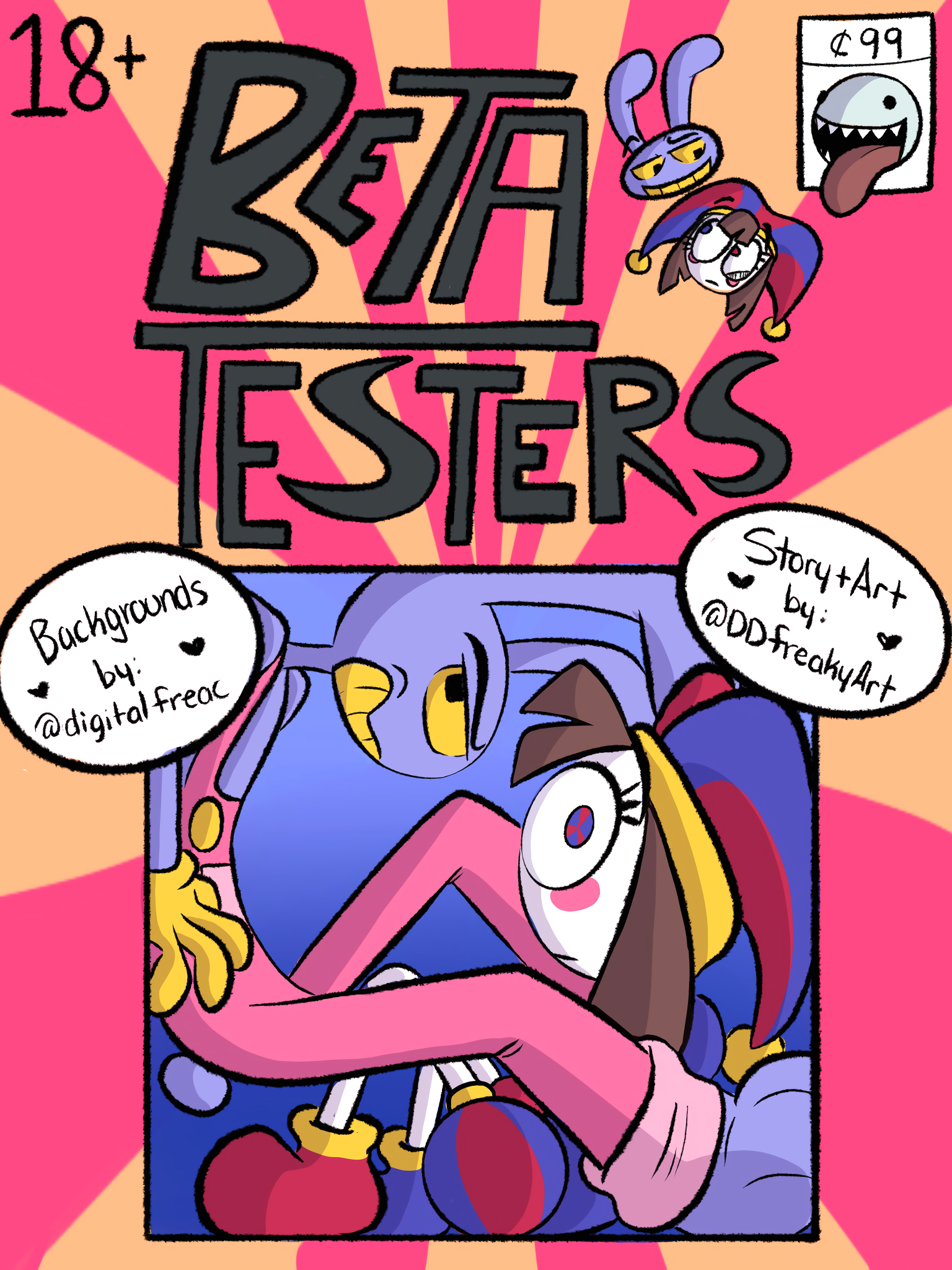 BETA TESTERS - Porn Comics page 1