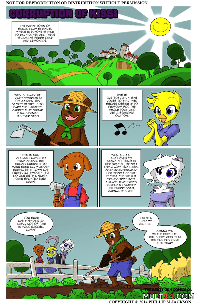 Corruption of Kissi - Porn Comics page 1