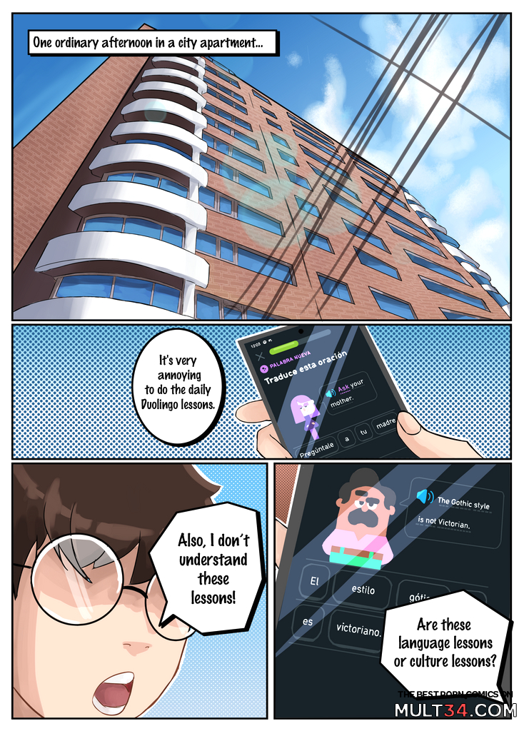 Lessons with Lily - Porn Comics page 2