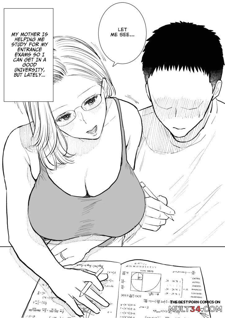 Mother and Son - Highly Educated Mon and Raw Creampie page 3