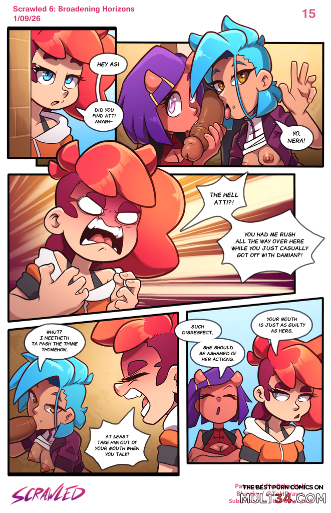 Scrawled 6: Broadening Horizons - Porn Comics page 15