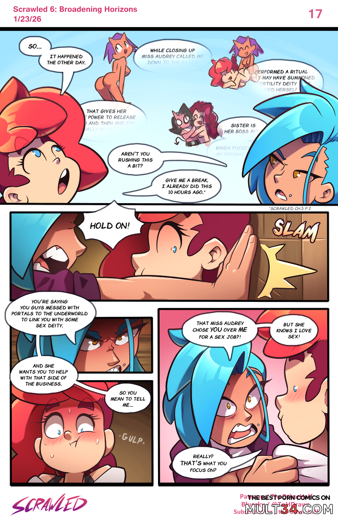 Scrawled 6: Broadening Horizons - Porn Comics page 17