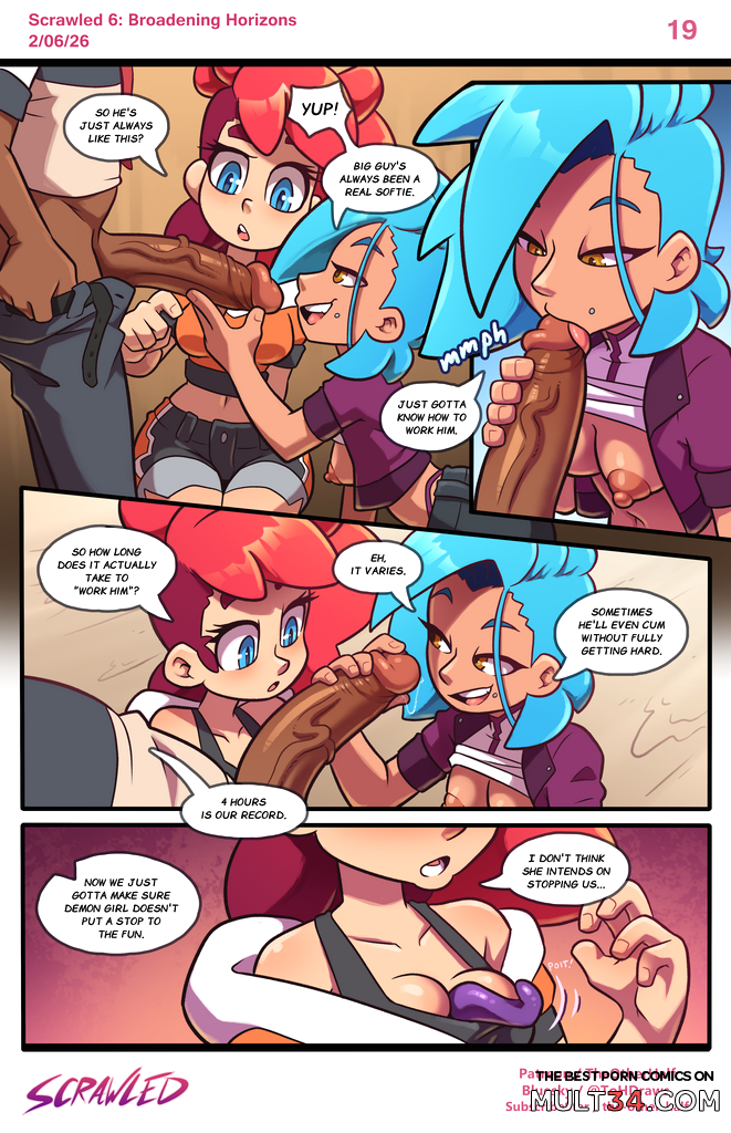 Scrawled 6: Broadening Horizons - Porn Comics page 19