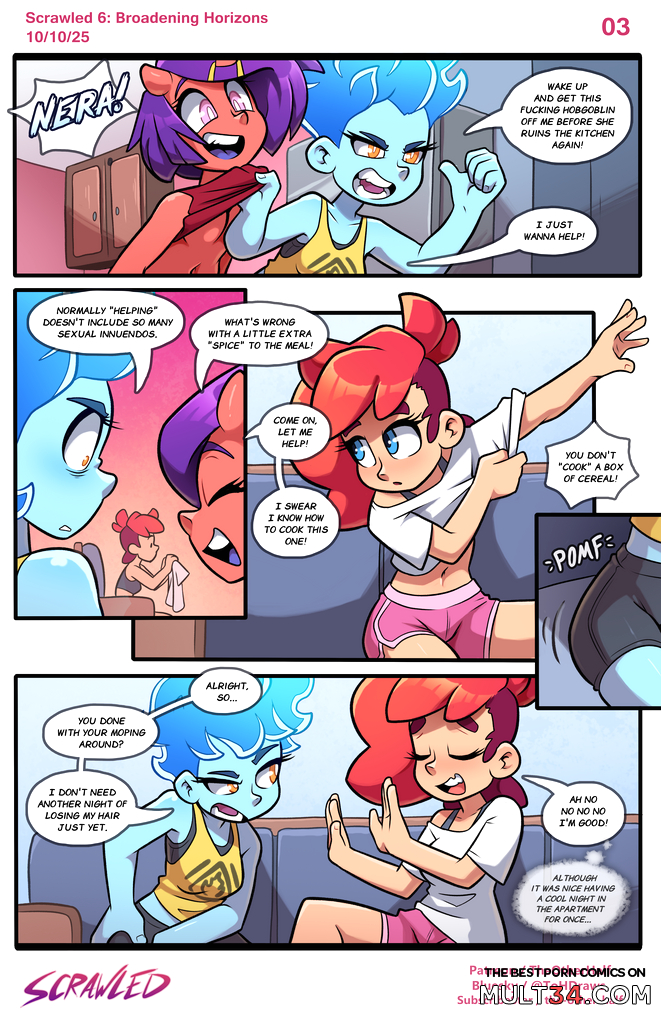 Scrawled 6: Broadening Horizons - Porn Comics page 3