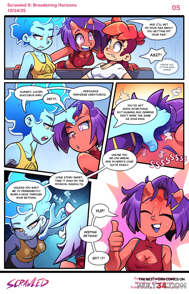 Scrawled 6: Broadening Horizons - Porn Comics page 5