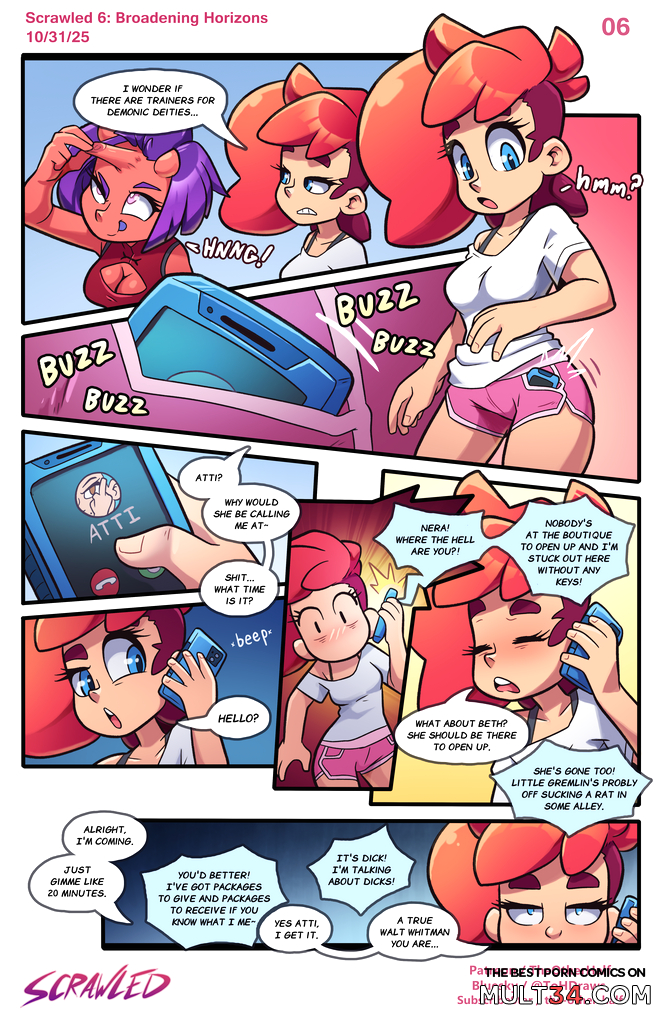 Scrawled 6: Broadening Horizons - Porn Comics page 6