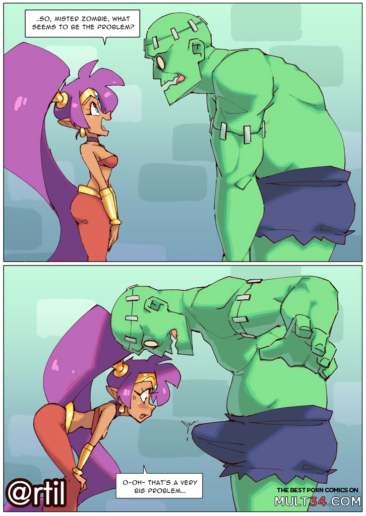Shantae's Zombie Crisis! - Porn Comics page 2