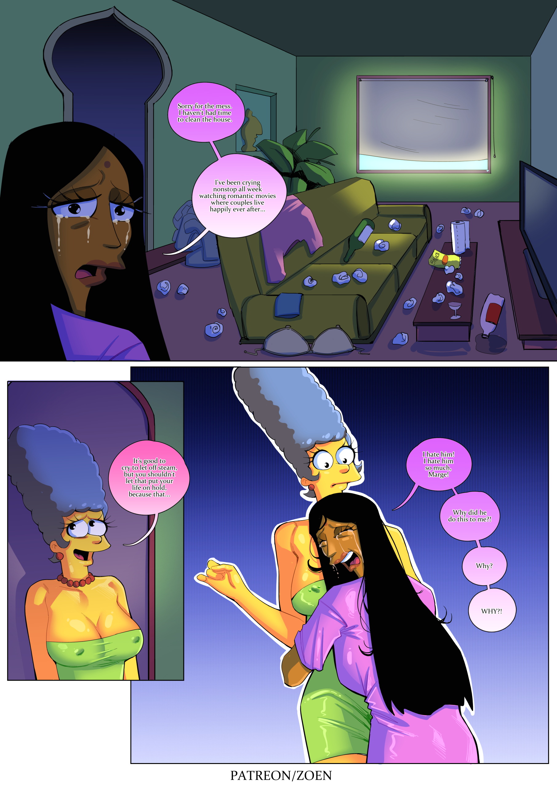 The Simpsons: "Manjula's Deal" - Porn Comics page 10