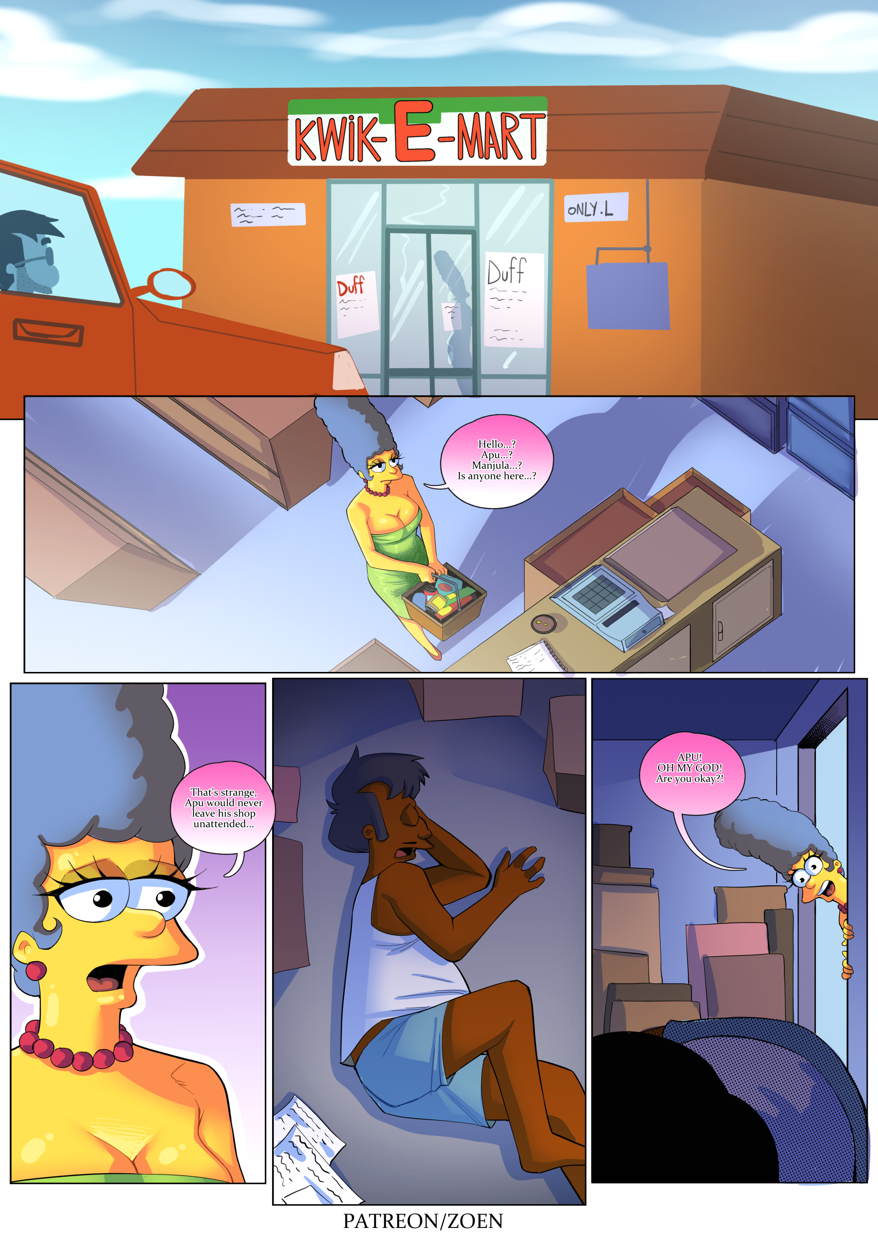 The Simpsons: "Manjula's Deal" - Porn Comics page 4
