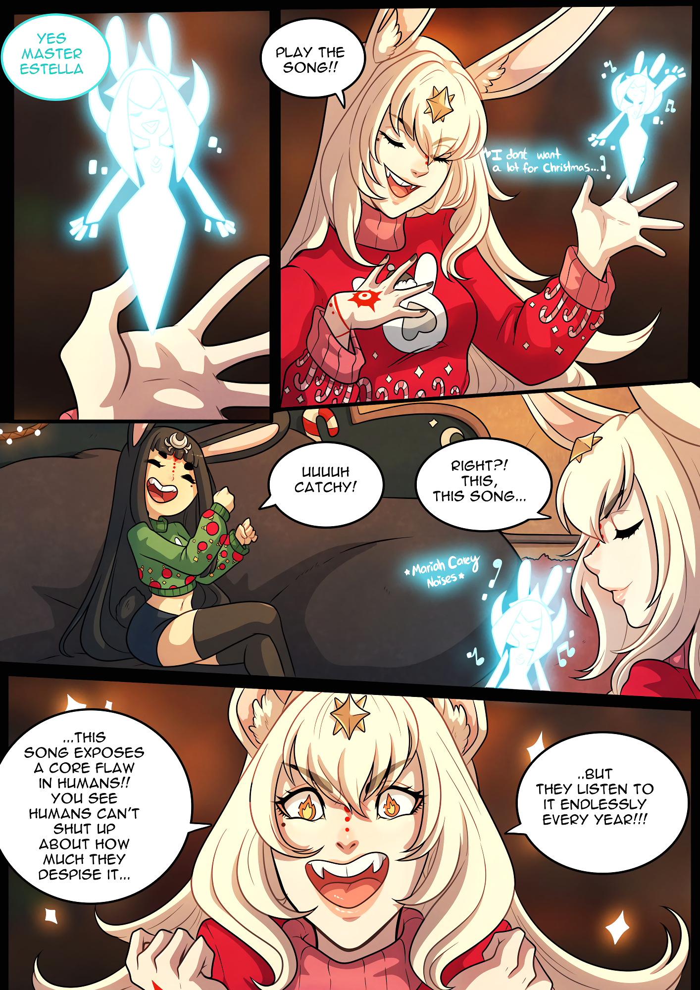 A Very Bunny Christmas page 8