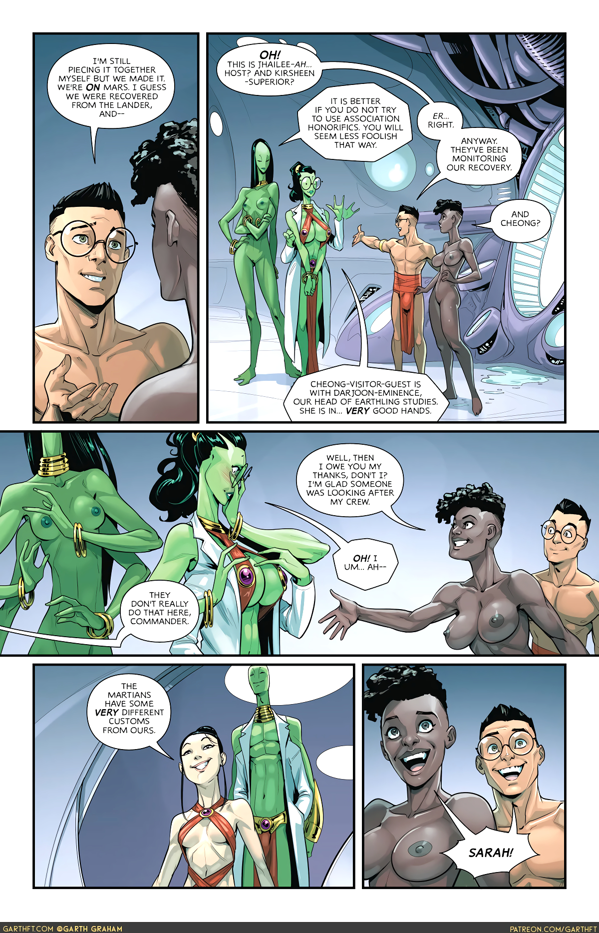AstroKnots: A Polycule of Mars 3 page 3