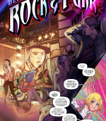 Black cat - Rock & Purr page 1