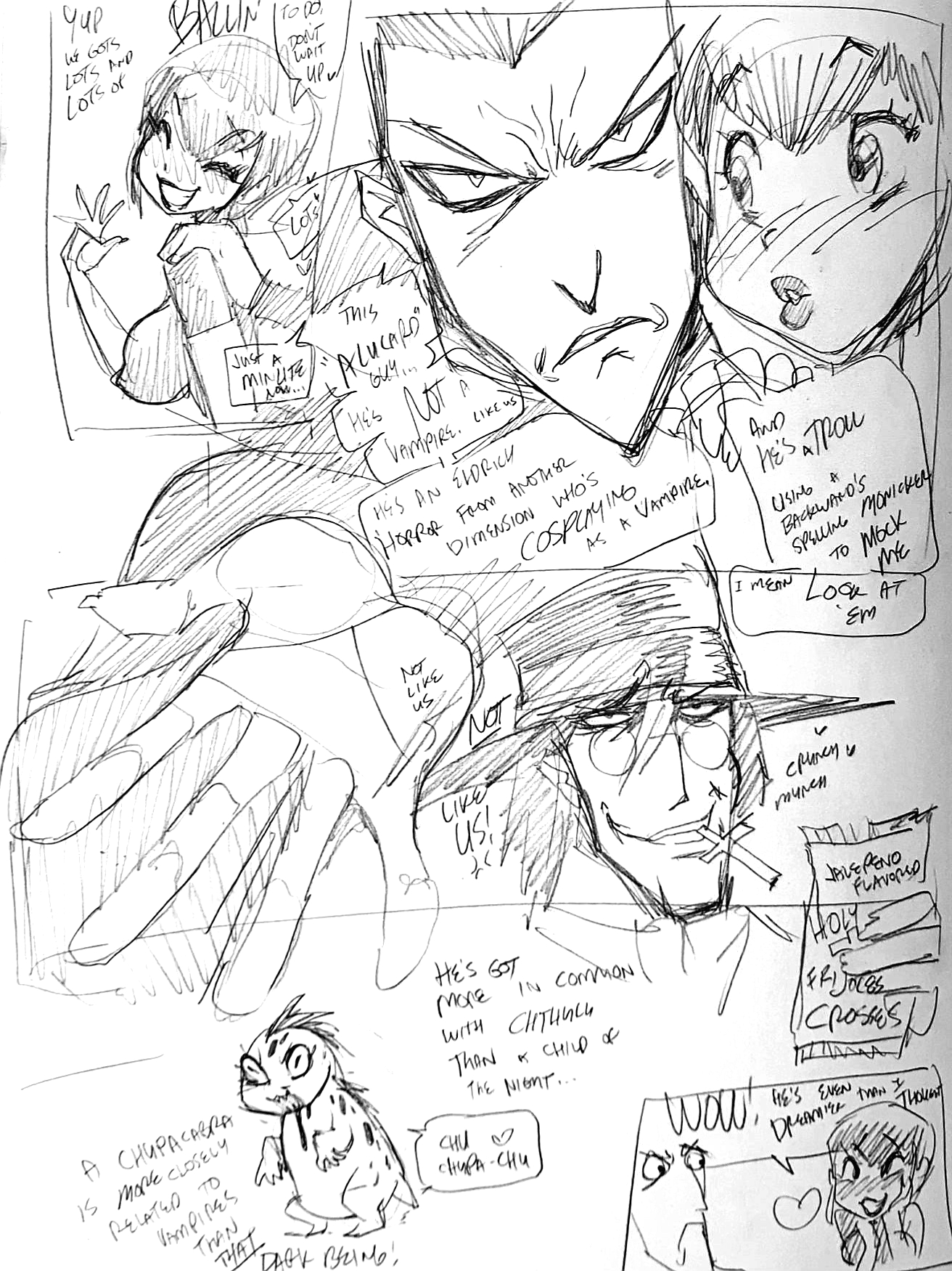 Booty Doc Goof-Off: Mavis x Alucard page 5