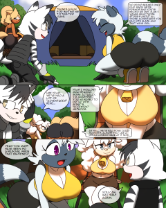 Campfire Sonic Comic page 1
