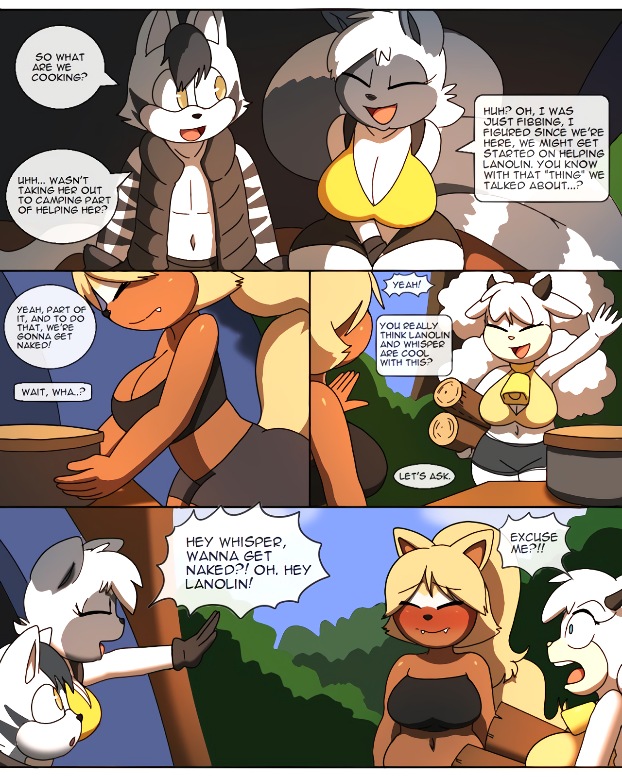 Campfire Sonic Comic page 3