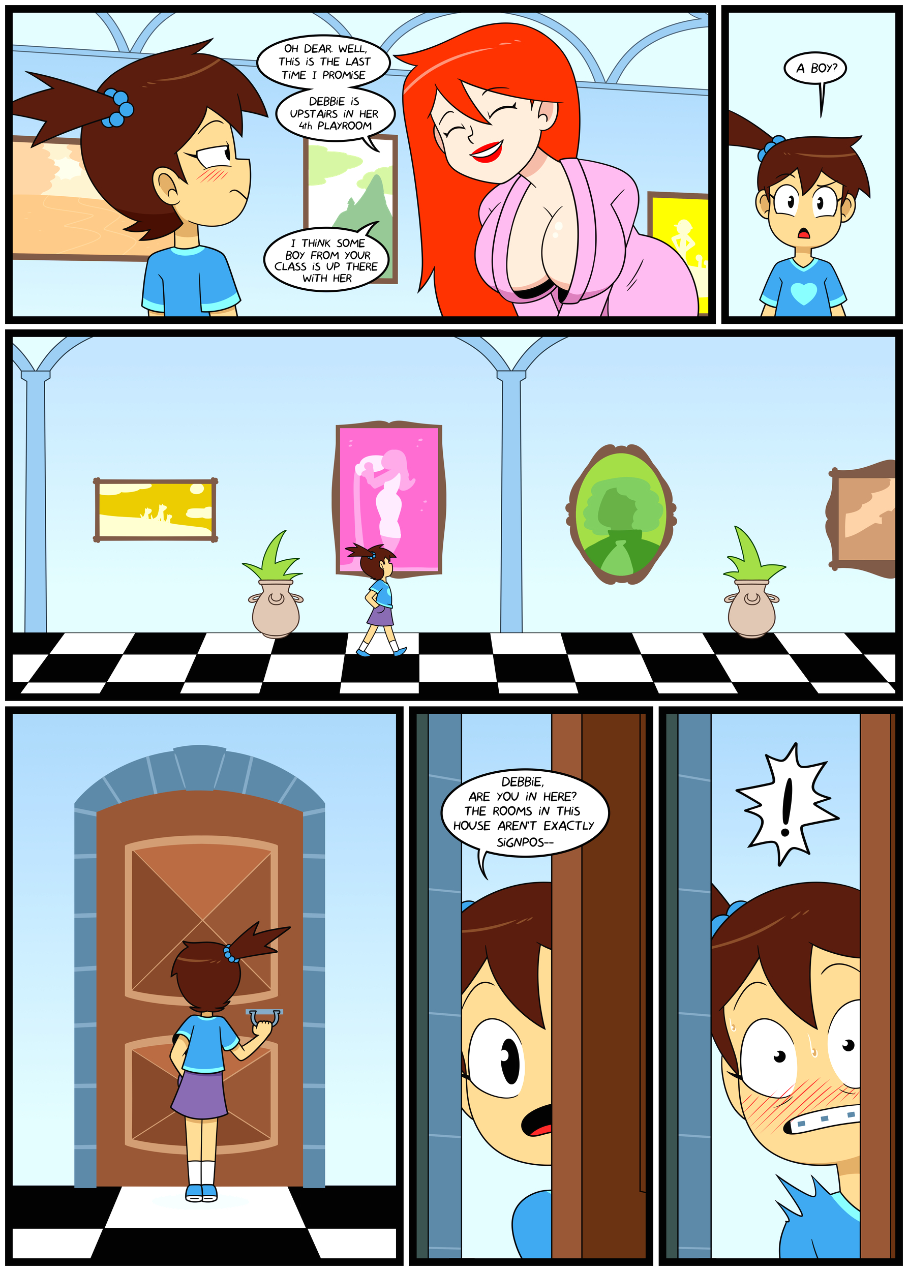 Debbie the Ditzy Deviant Dolt page 28