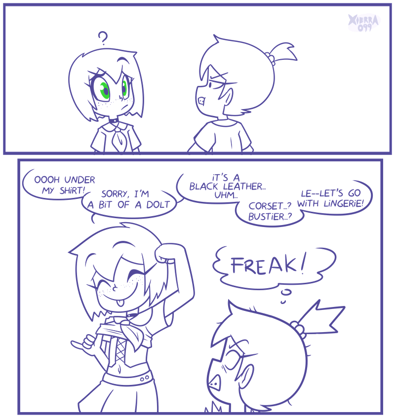Debbie the Ditzy Deviant Dolt page 6