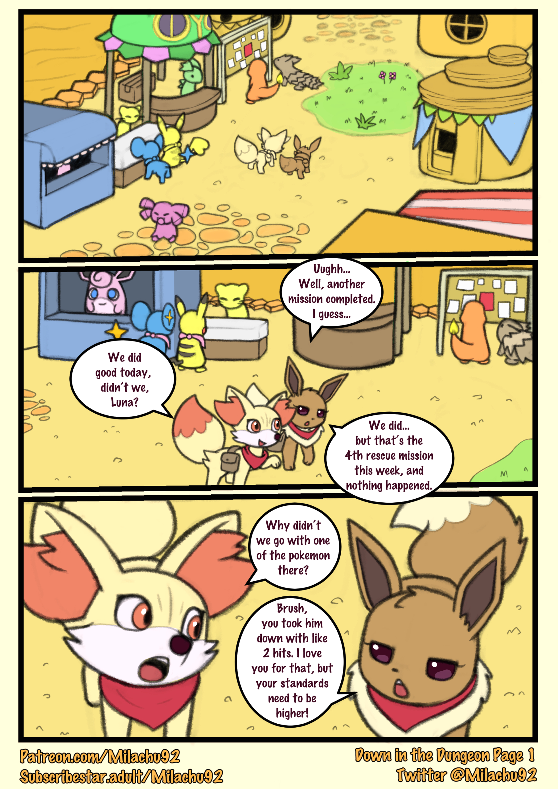 Down in to the dungeon page 1