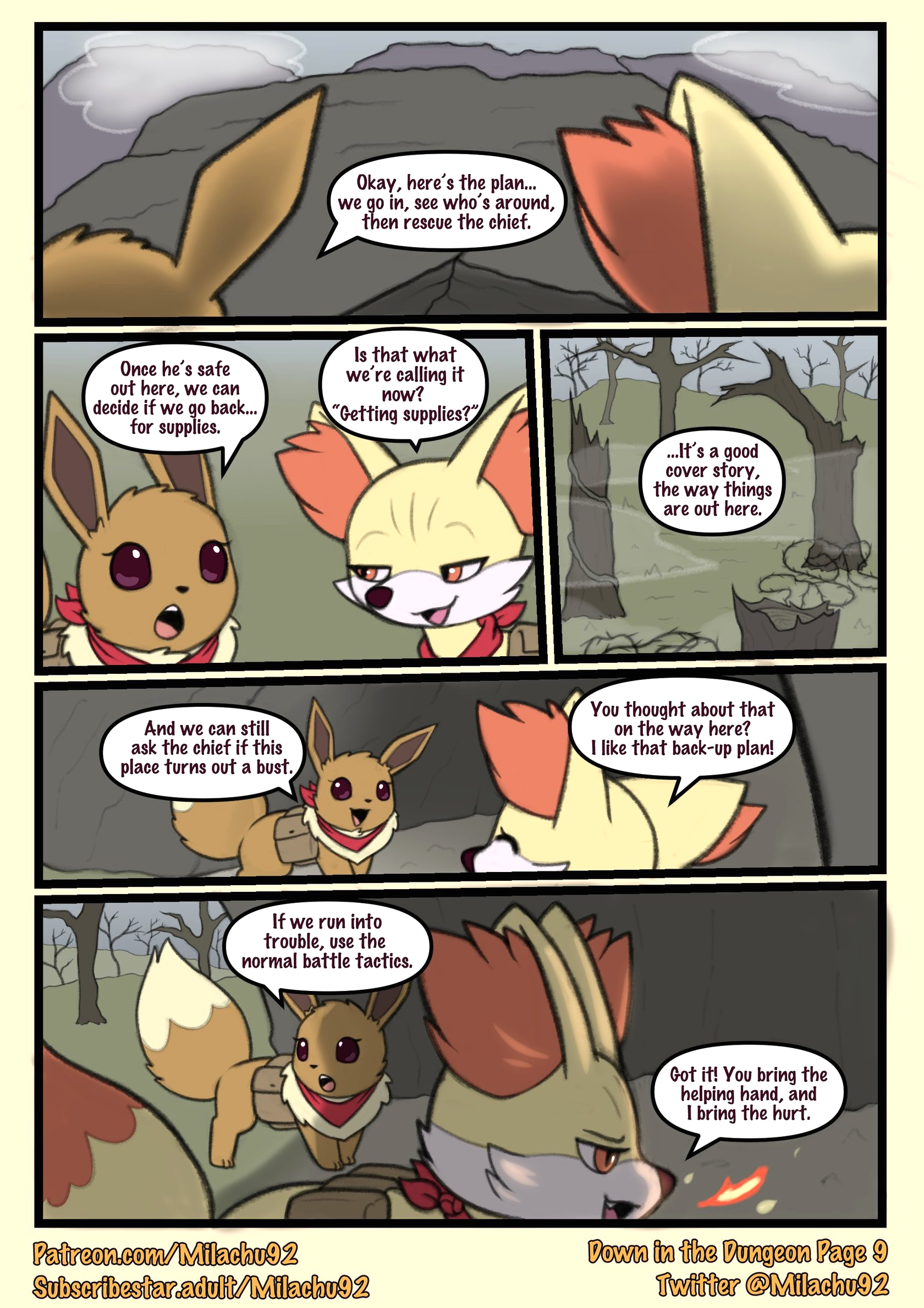 Down in to the dungeon page 9