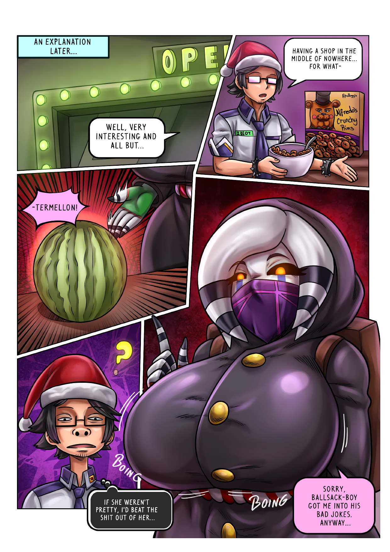 Fap nights at Frennis 7 "THE XMAS OFFER" page 7