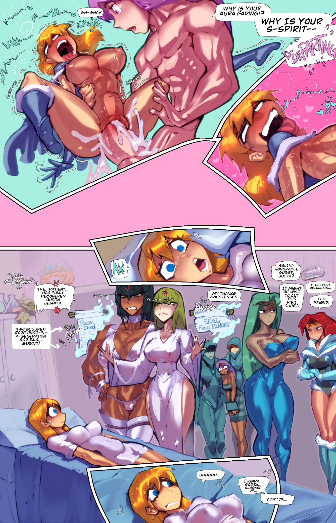 Gina X Athle Harem WDH in Gold Digger issue 201 page 11