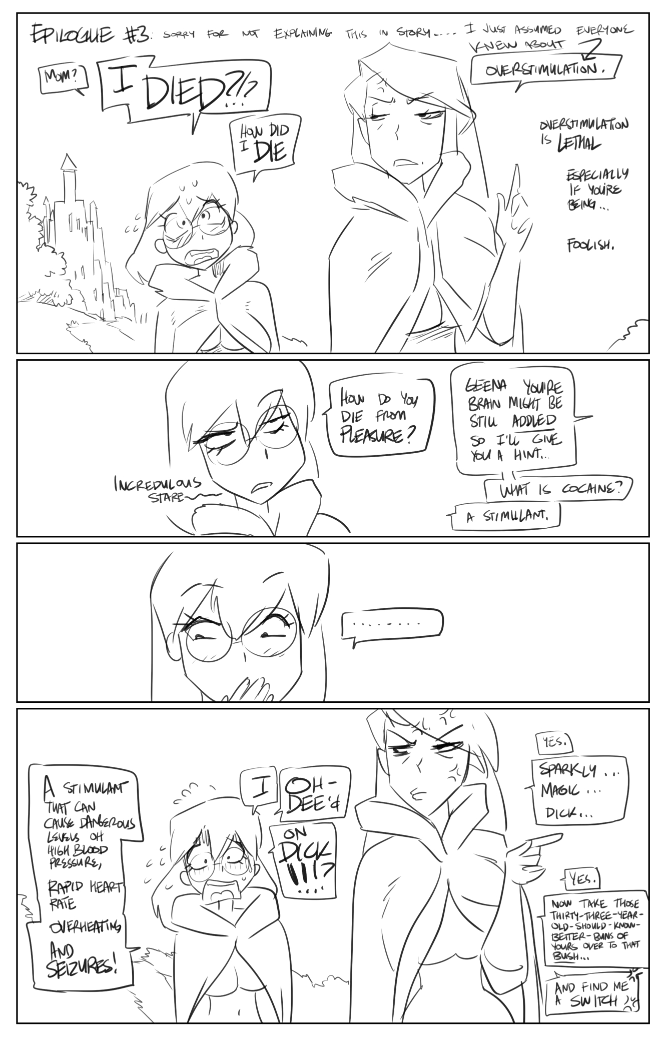 Gina X Athle Harem WDH in Gold Digger issue 201 page 14