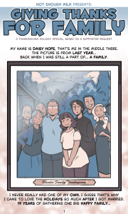 Giving Thanks for Family page 1