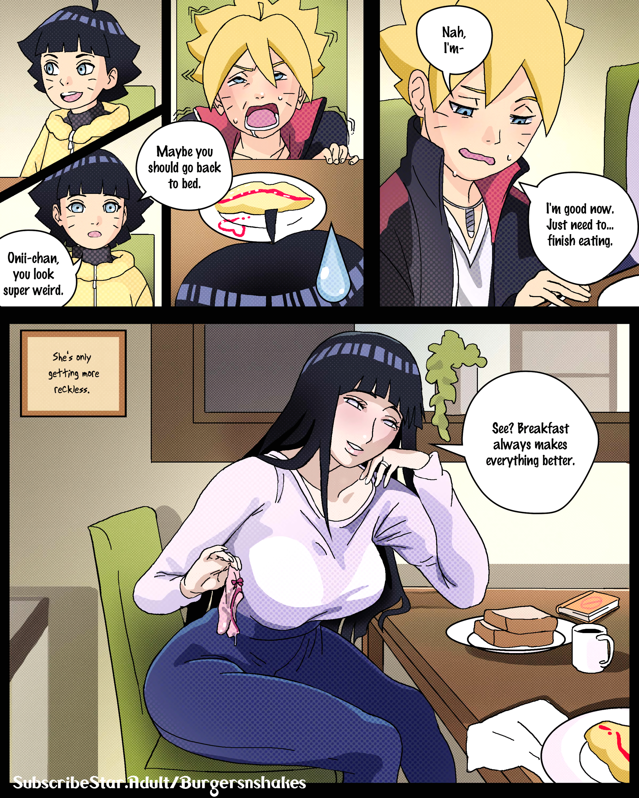 Hinata's Addiction Returns 4 page 6