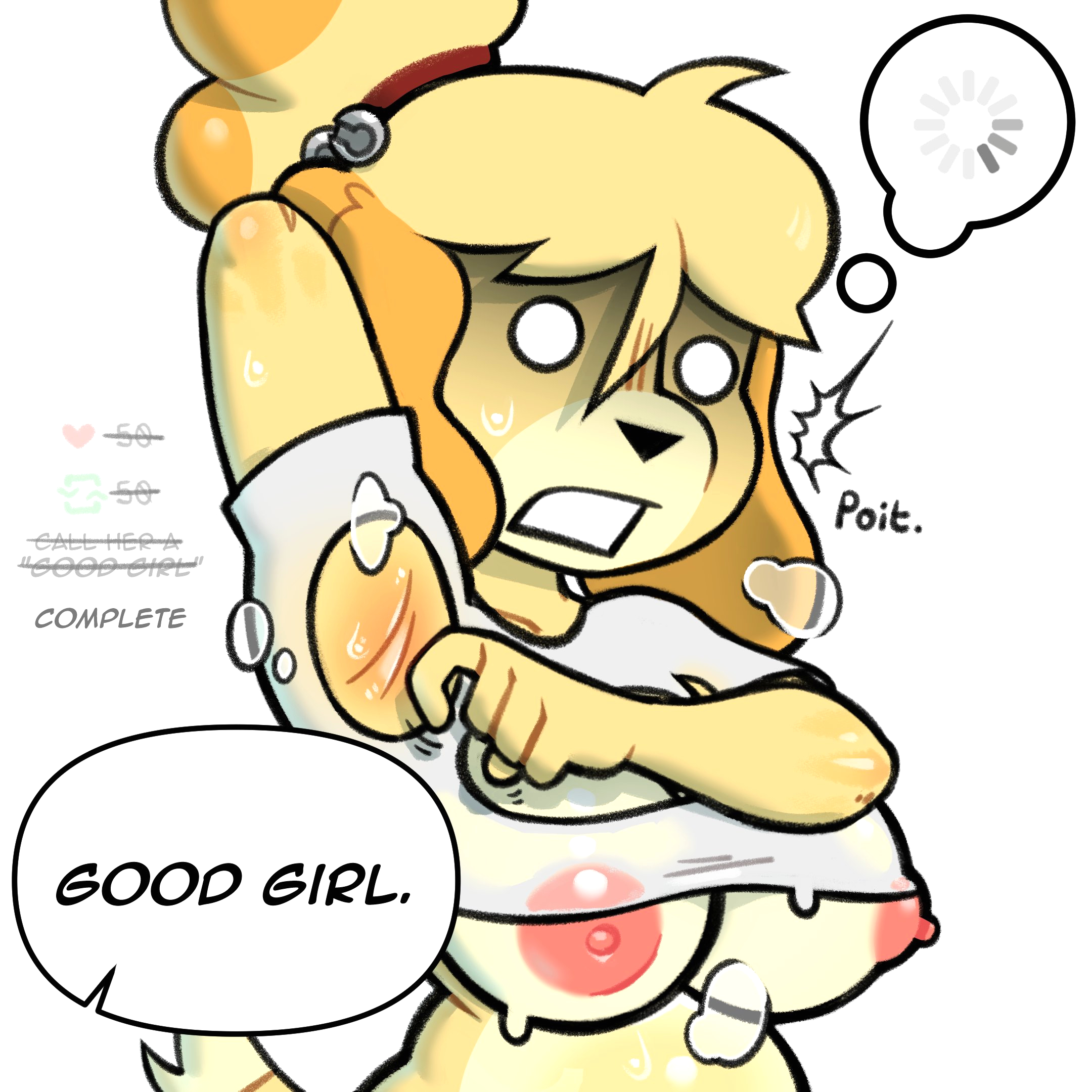 Isabelle's strip game page 8