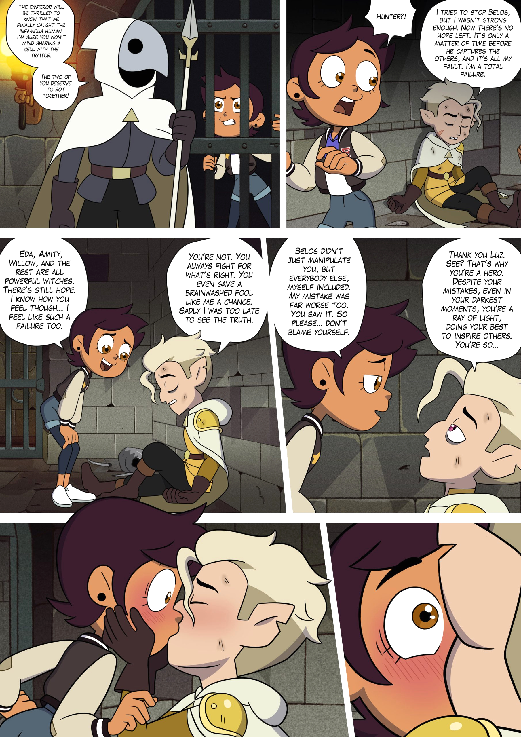 Luz x Hunter page 1