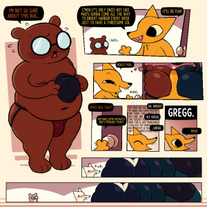 Night in the Woods Comic page 1