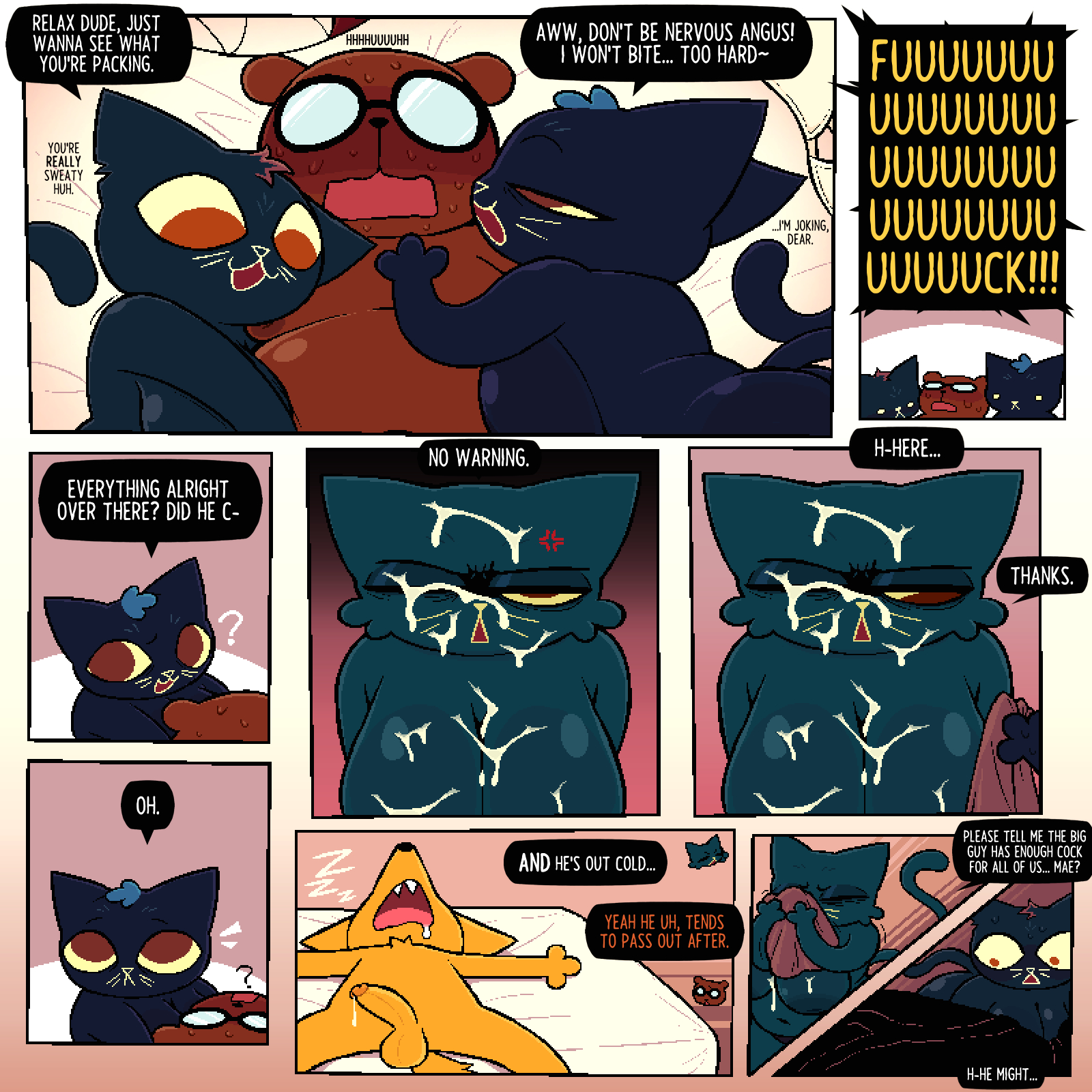 Night in the Woods Comic page 4