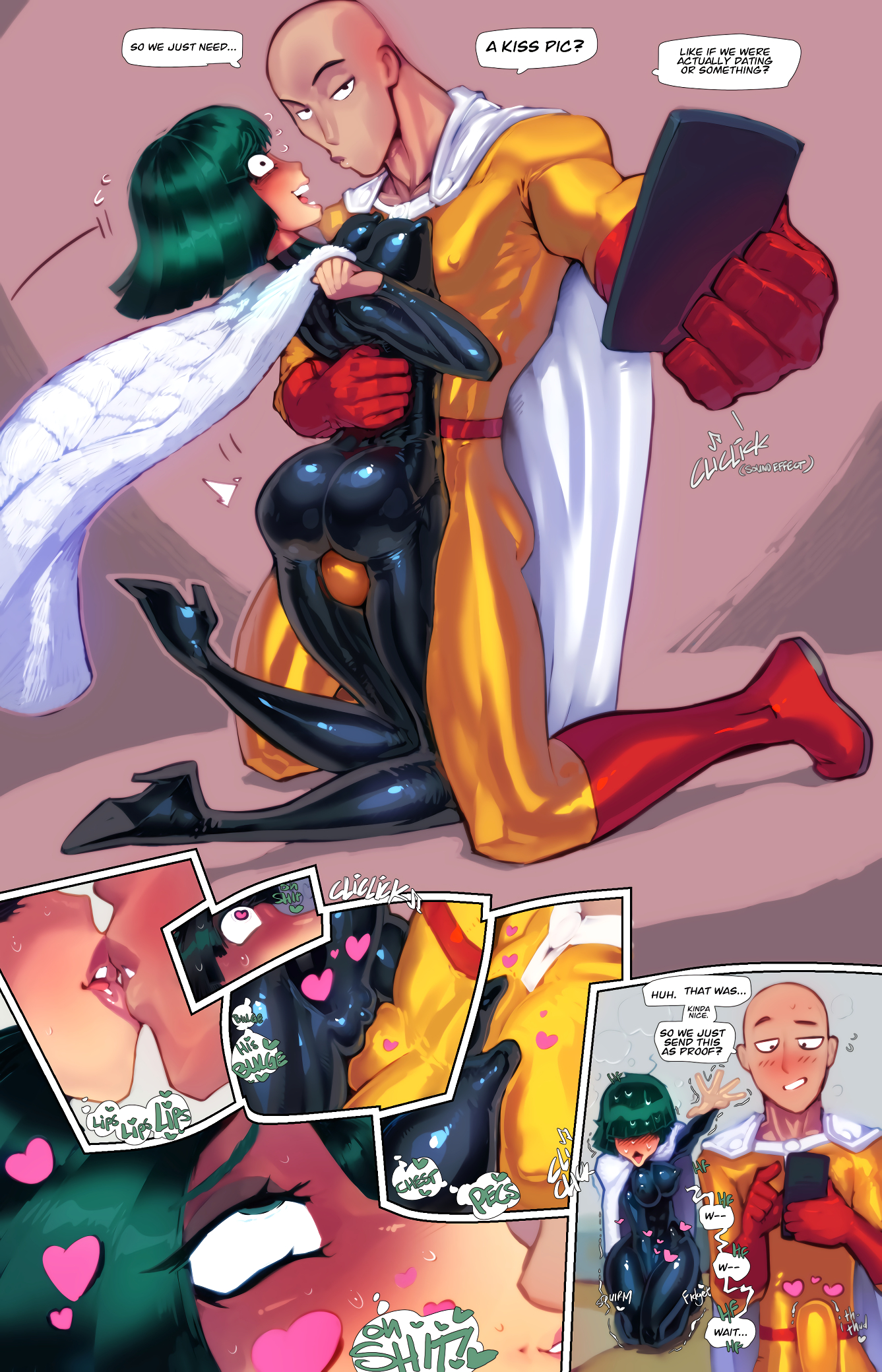 One P---- Man: Saitama X Fubuki page 3