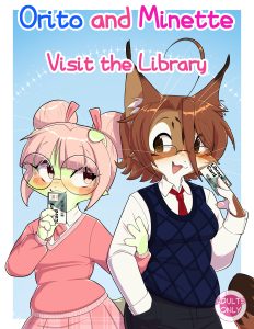 Orito and Minette: Visit the Library page 1