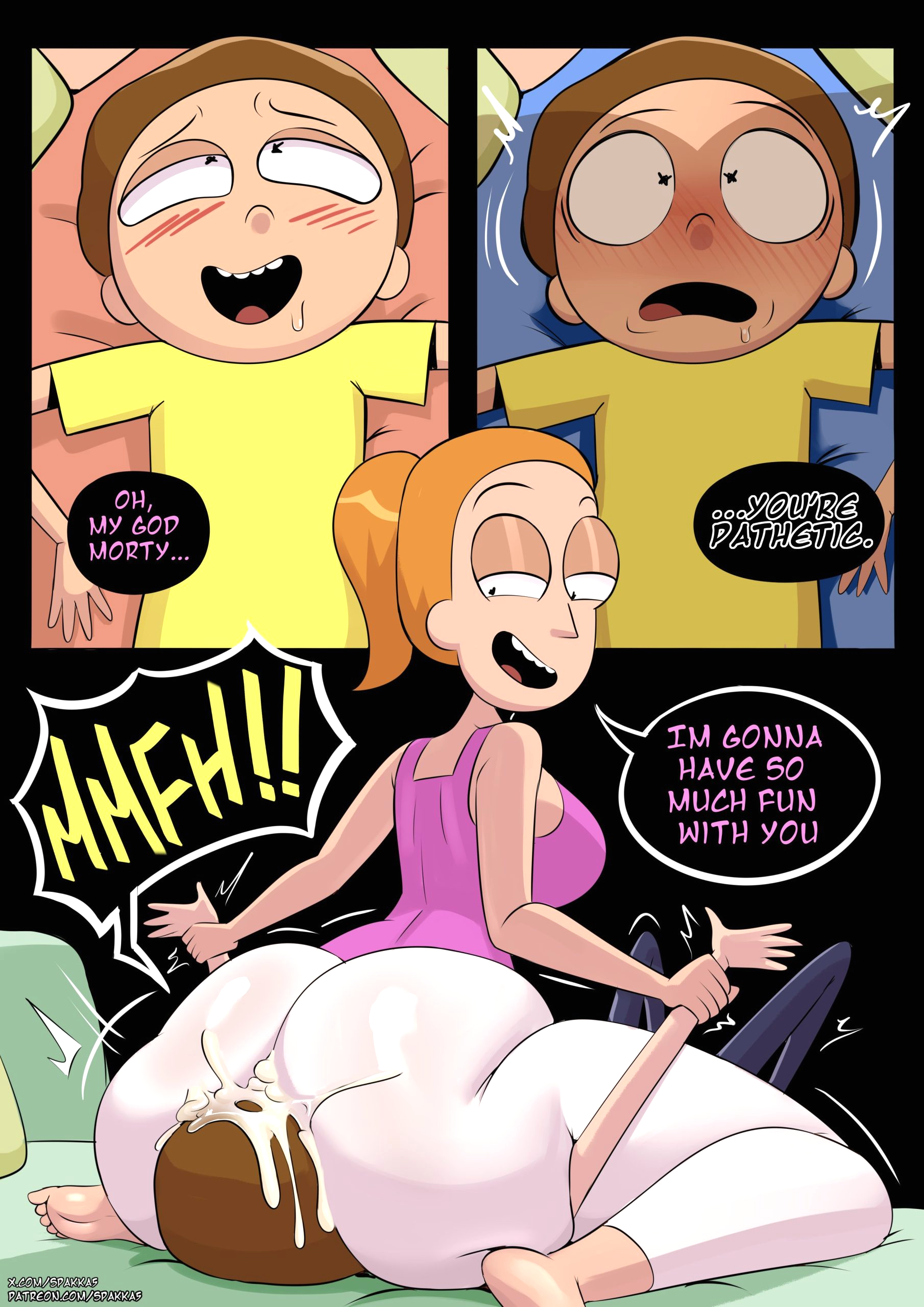 Rick and Morty - Spakka5 page 15