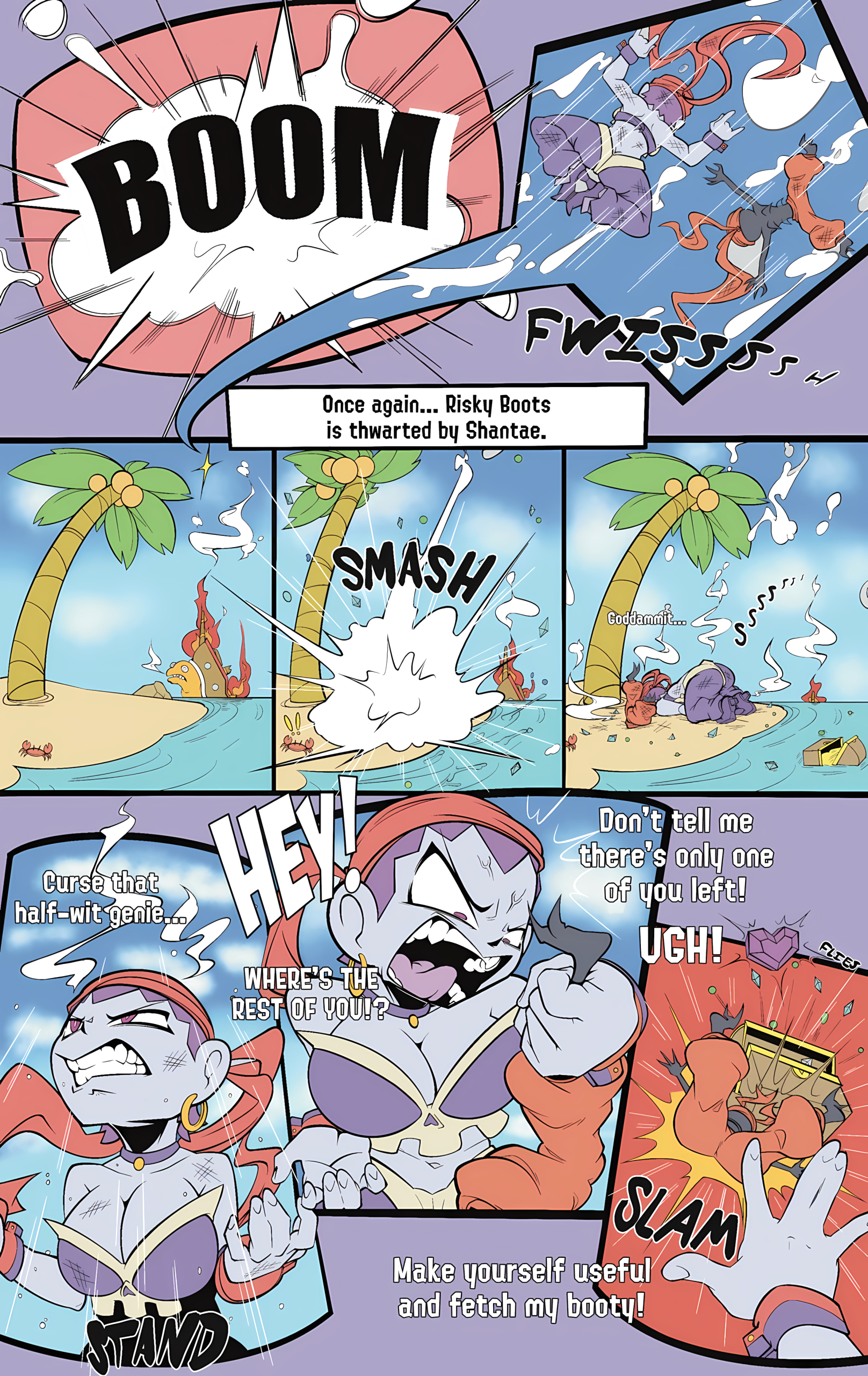 Risky Boots and her Cursed Booty page 1