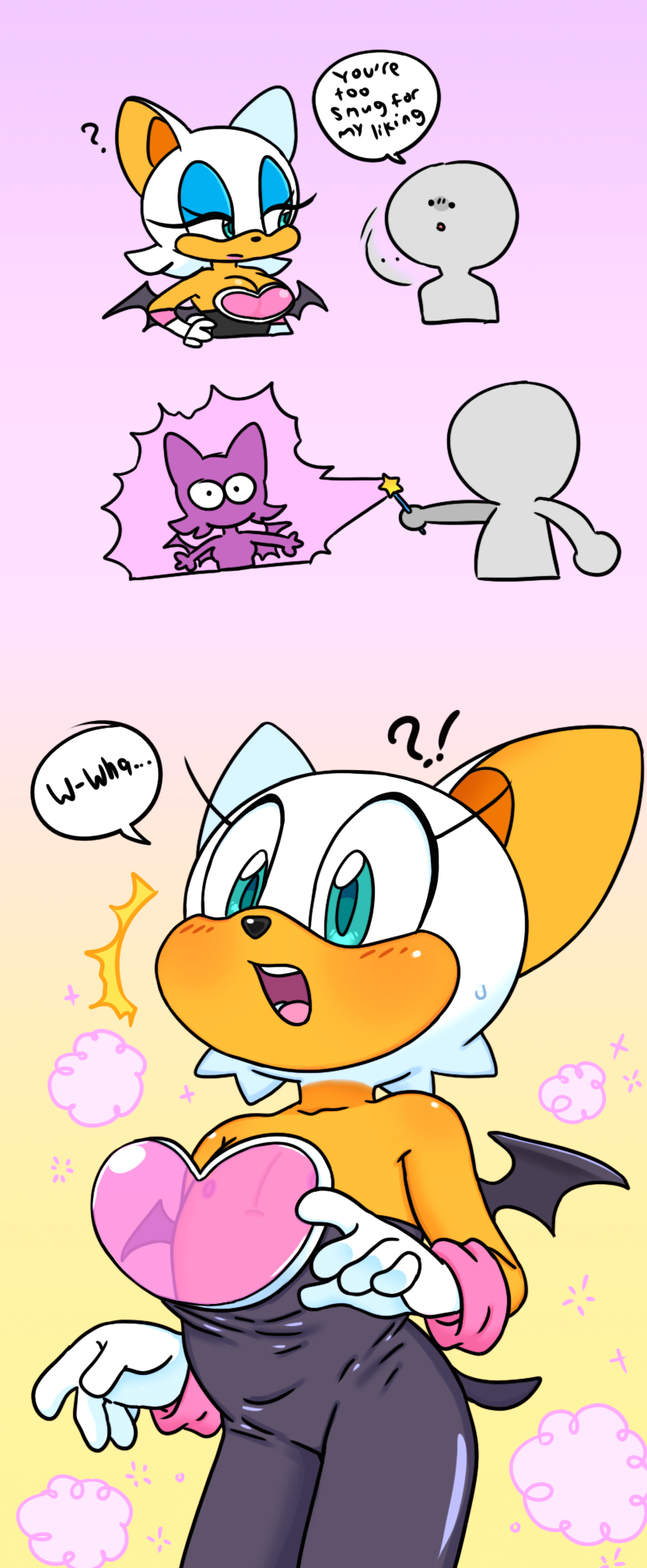 Rouge the Loli page 1