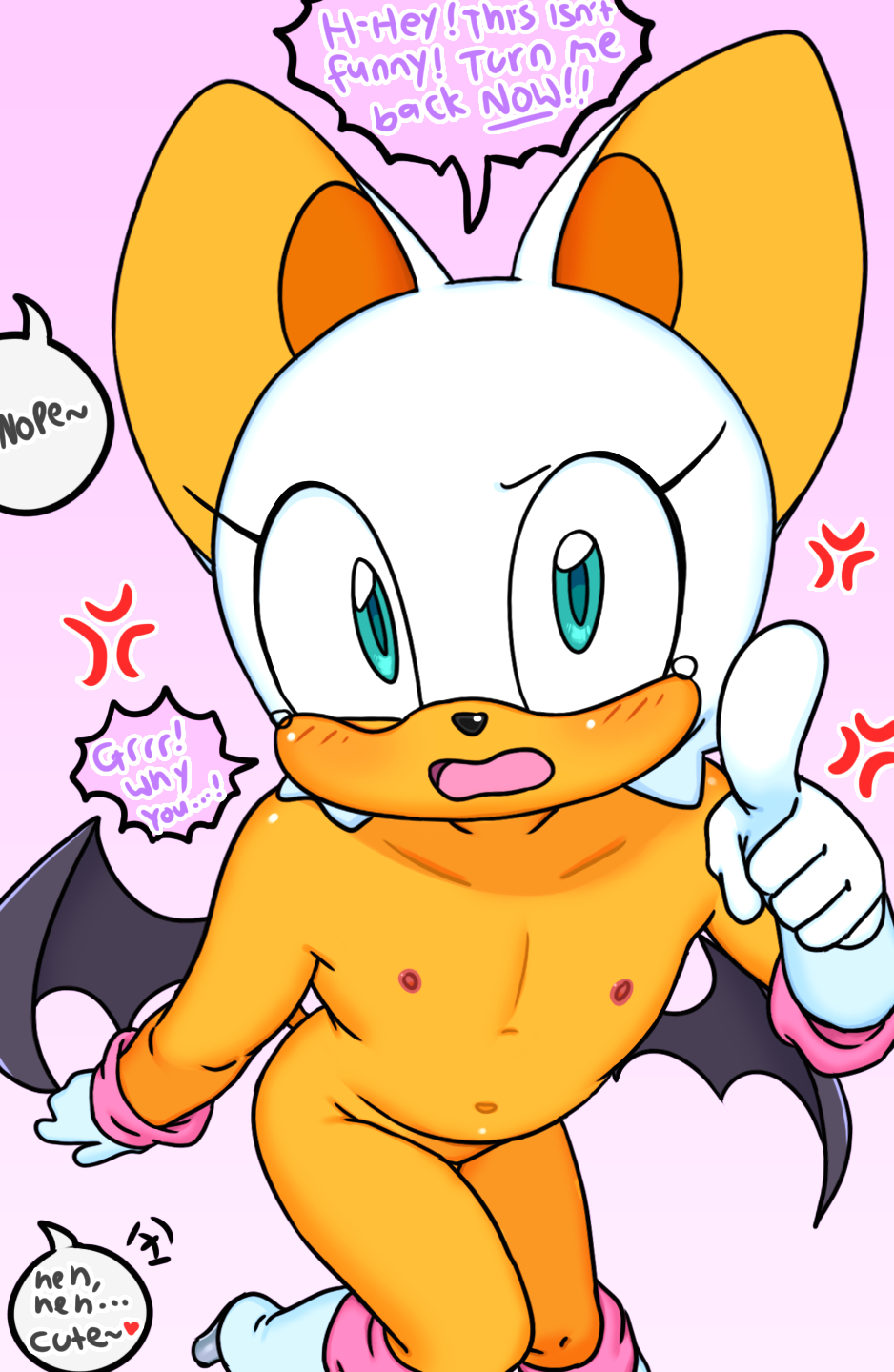 Rouge the Loli page 3