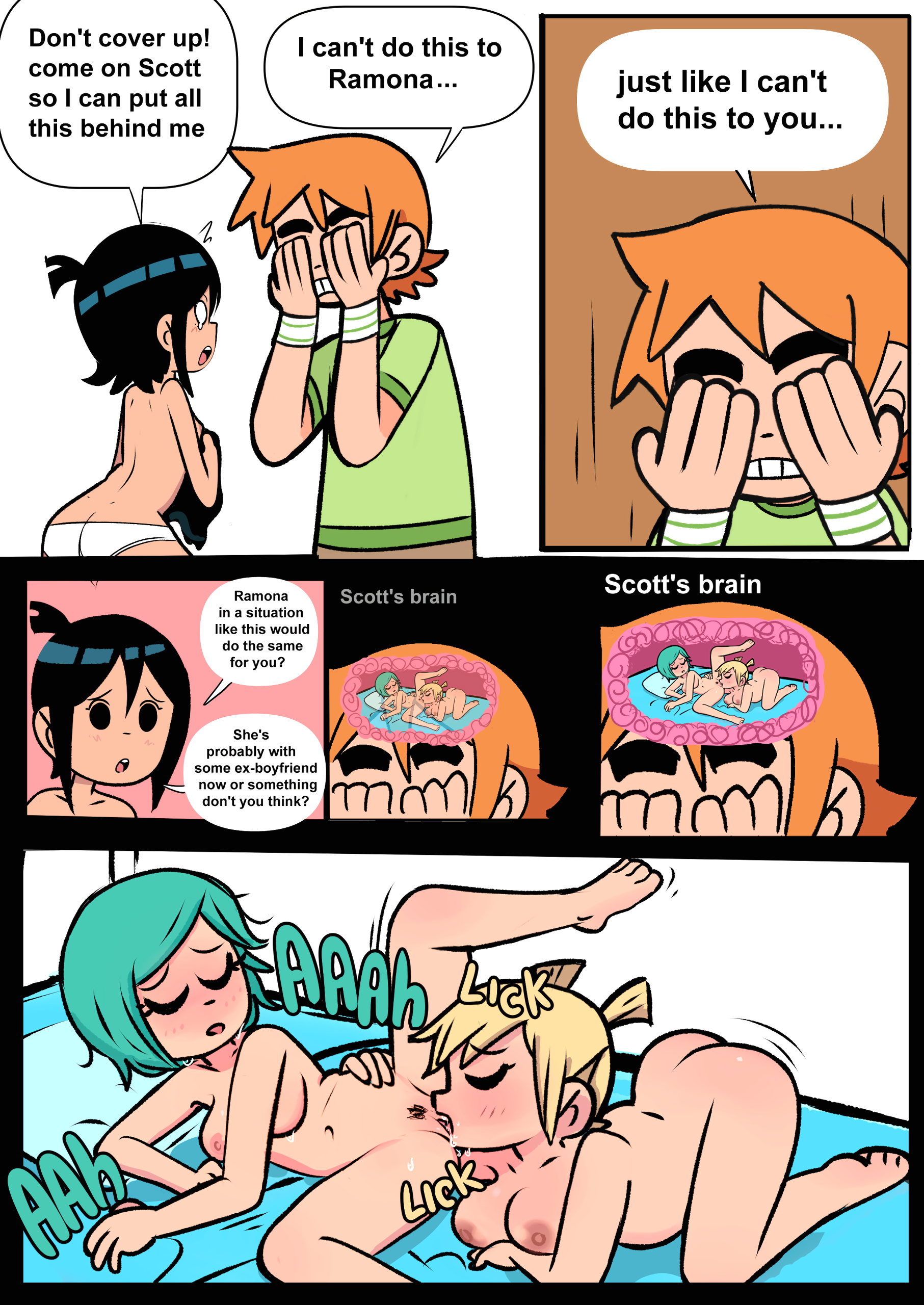 Scott Pilgrim Has a Job page 22
