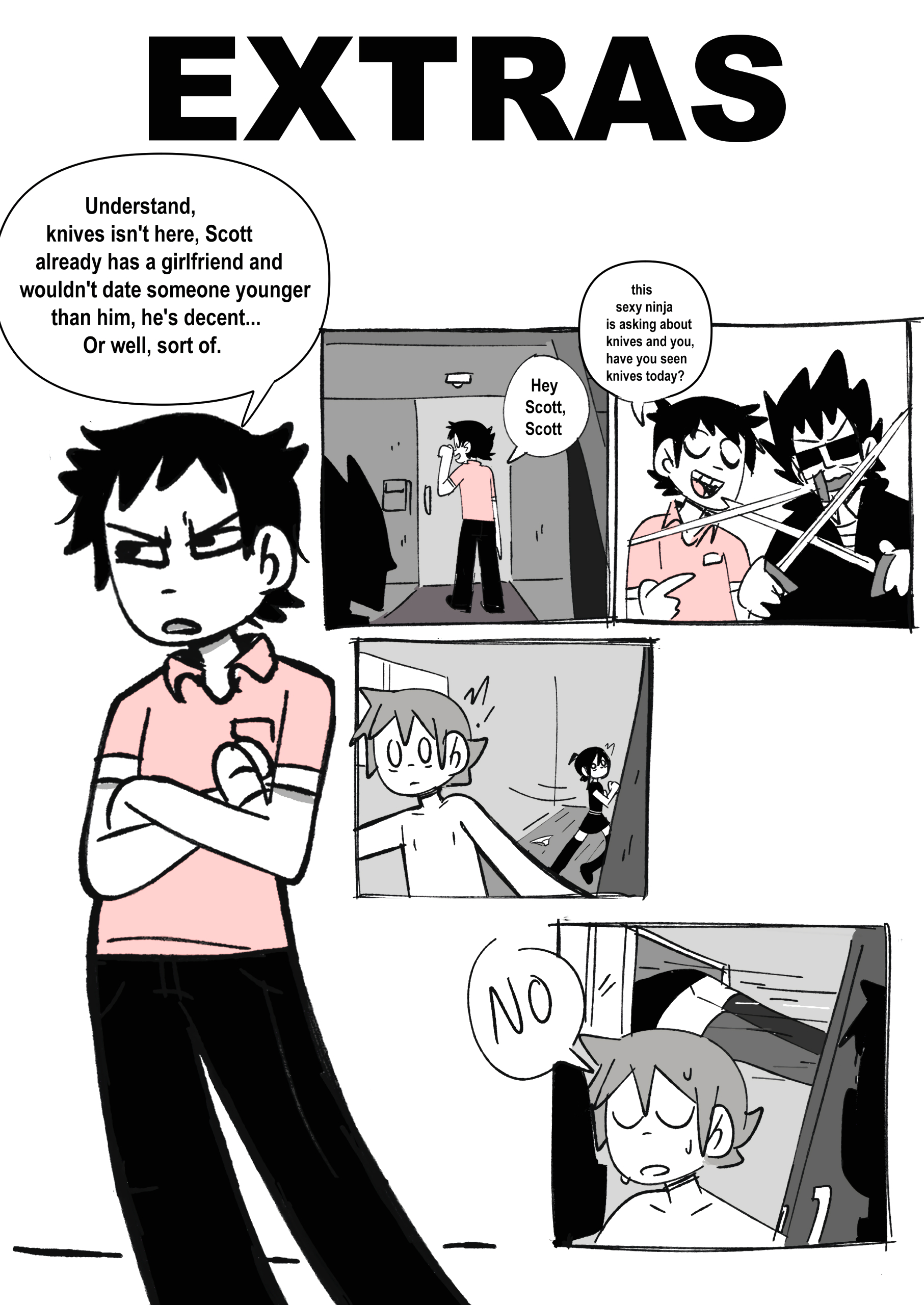Scott Pilgrim Has a Job page 33