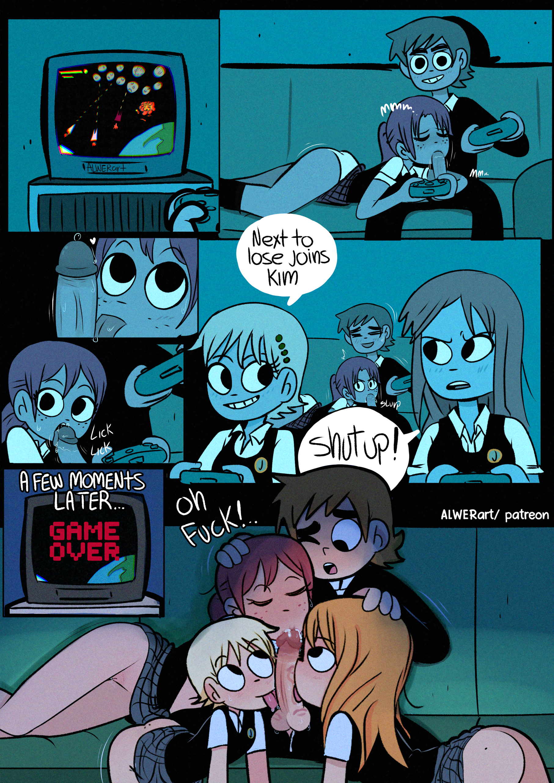 Scott Pilgrim Has a Job page 35