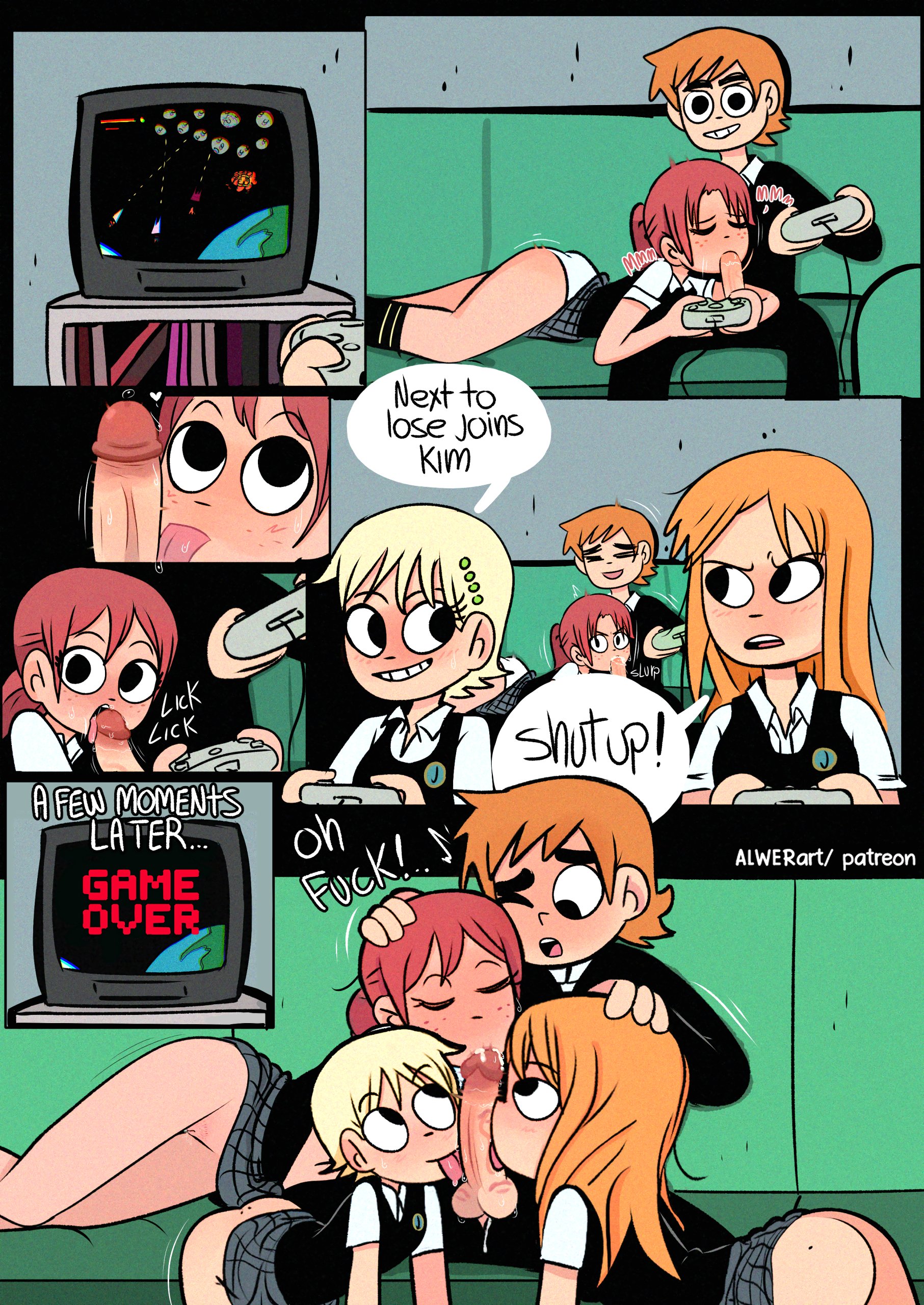 Scott Pilgrim Has a Job page 36