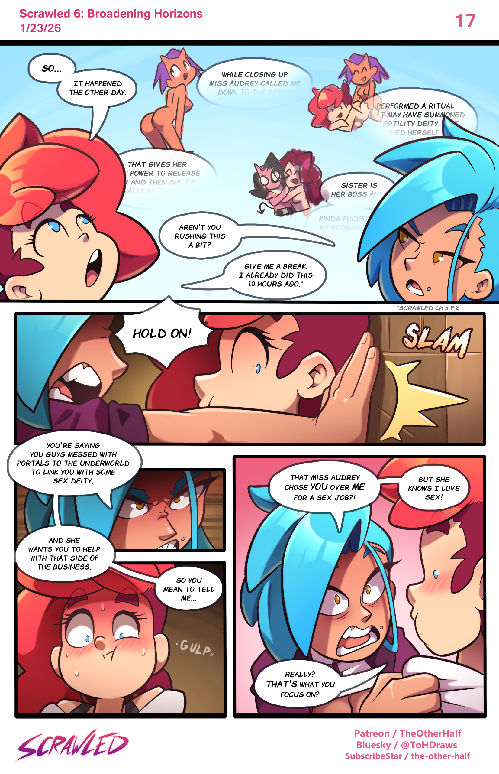 Scrawled 6: Broadening Horizons page 17
