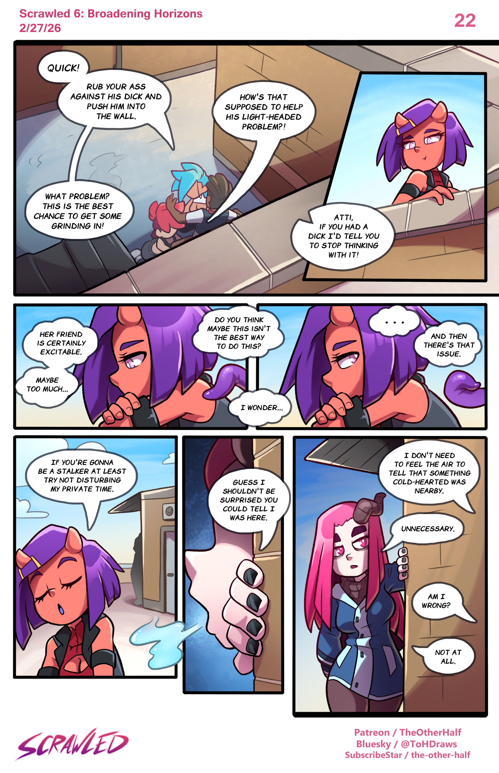 Scrawled 6: Broadening Horizons page 22