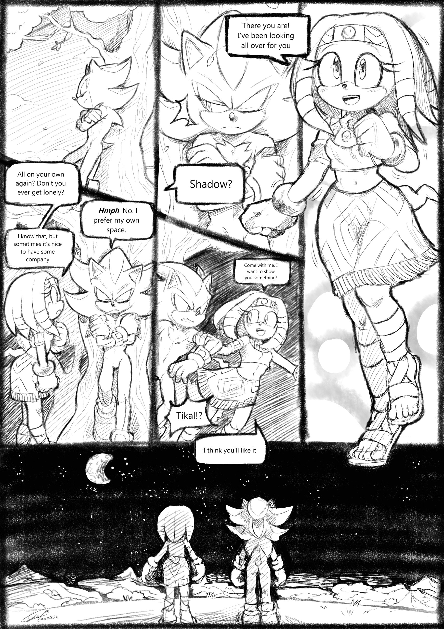 Shadow & Tikal page 1