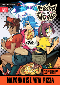 Skarp World: Mayonnaise with Pizza page 1