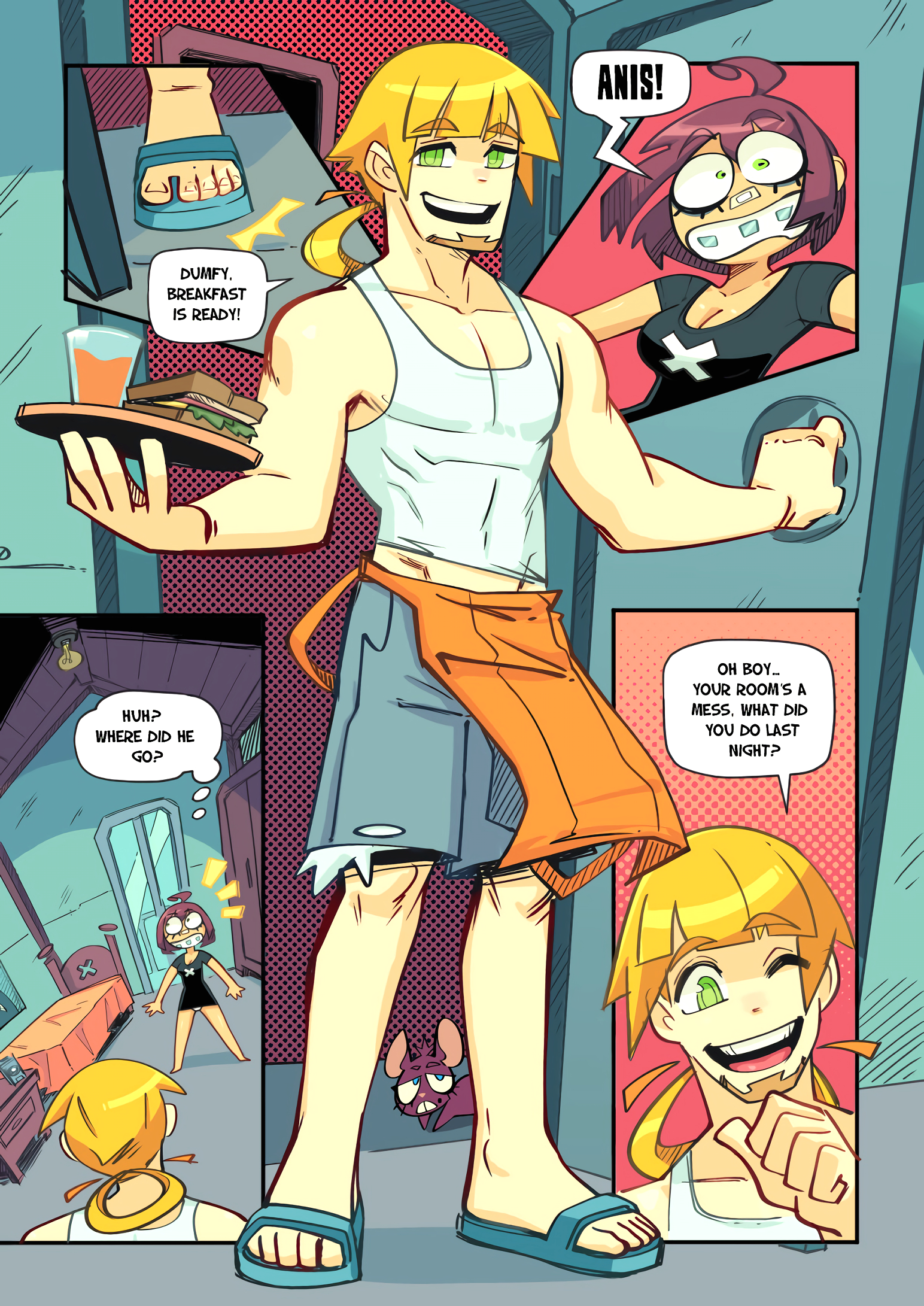 Skarp World: Mayonnaise with Pizza page 20